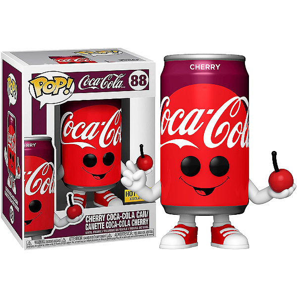 Funko Pop! Icons Cola Cola Cherry Coca Cola Can 88 Exclusivo