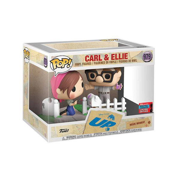 Funko Pop! Disney UP Altas Aventuras Carl & Ellie 979 Exclusivo