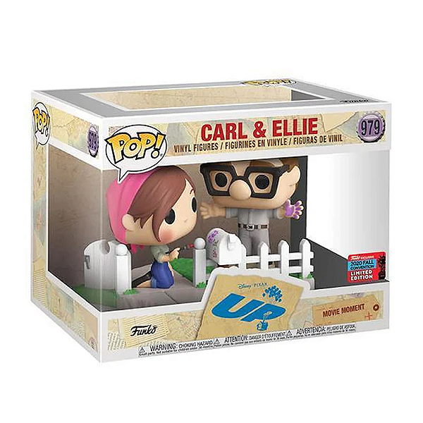 Funko Pop! Filme Disney Up Altas Aventuras Carl & Ellie 979 Exclusivo