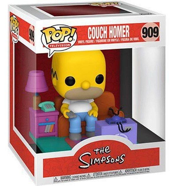 Funko Pop! Television Os Simpsons Couch Homer 909