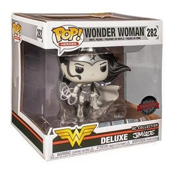 Funko Pop! Heroes Mulher Maravilha Wonder Woman 282 Exclusivo