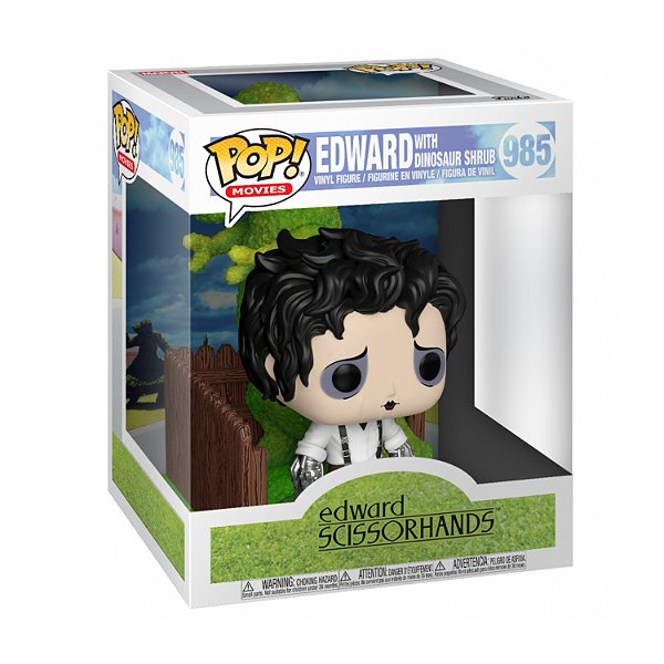 Funko Pop! Filme Edward Scissorhand Edward With Dinosaur Shrub 985