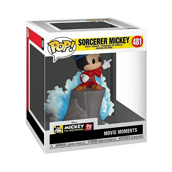 Funko Pop! Movie Moment Disney Sorcerer Mickey 481 Exclusivo
