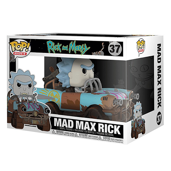Funko Pop! Rides Animation Rick And Morty Mad Max Rick 37