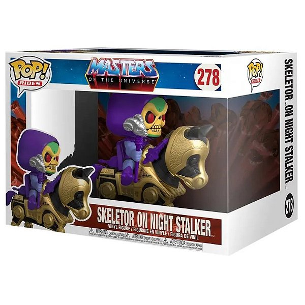 Funko Pop! Rides Television Masters Of The Universe Skeletor On Night Stalker 278