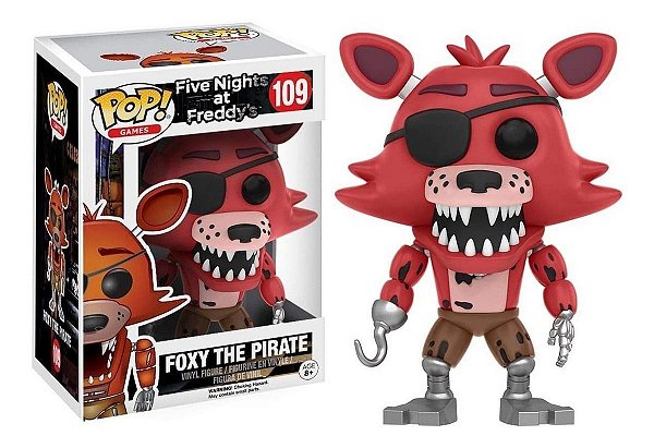Funko Pop! Games Five Nights At Freddys Foxy The Pirate 109