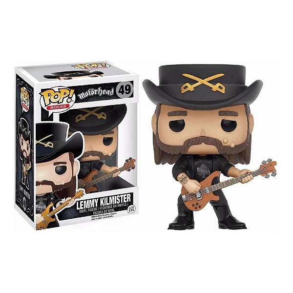 Funko Pop! Rocks Motorhead Lemmy Kilmister 49