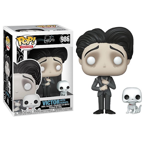 Funko Pop! Filme Disney A Noiva Cadaver Corpse Bride Victor With Scraps 986