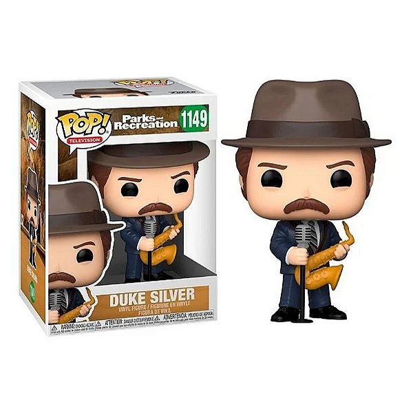 Funko Pop! Television Parks And Recreation Duke Silver 1149