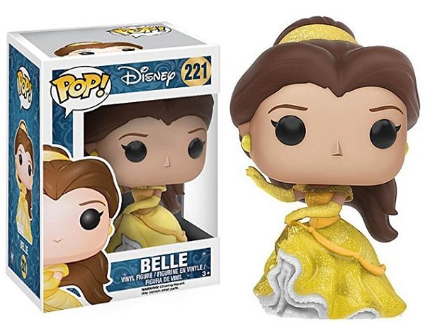 Funko Pop! Disney Beauty And The Beast Princesa Belle 221 Exclusivo - Moça  do Pop - Funko Pop é aqui!