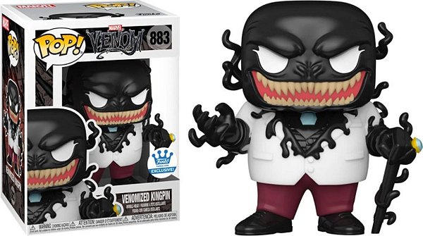Funko Pop Marvel Venom Venomized Kingpin 883 Exclusivo