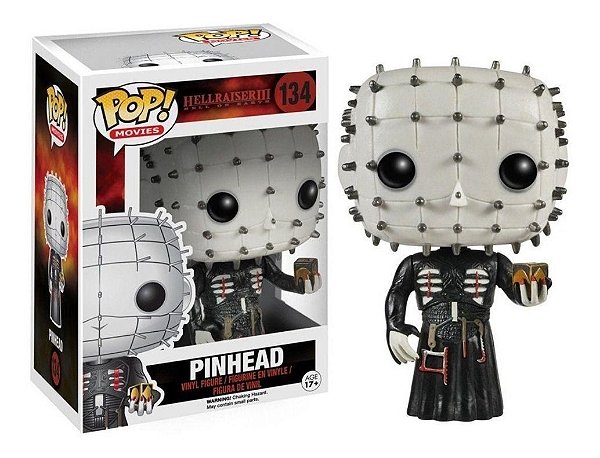 Funko Pop! Filme Terror Hellraiser Renascido do Inferno Pinhead 134