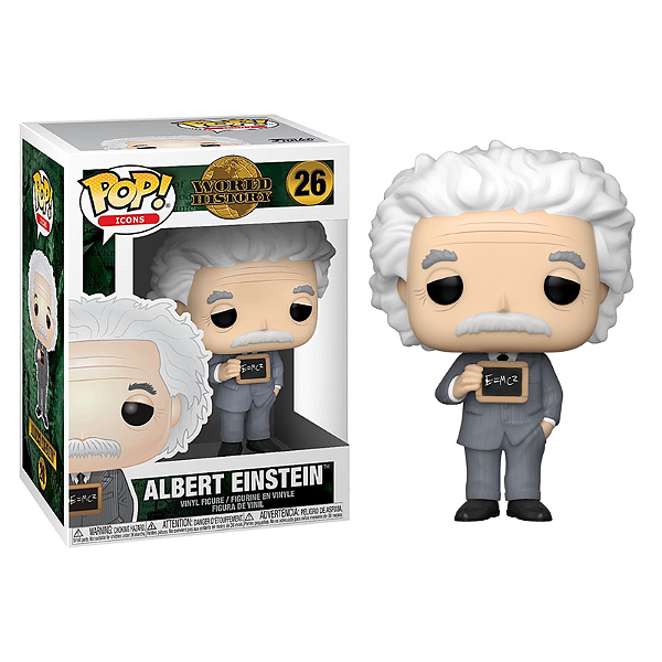 Funko Pop! Icons World History Albert Einstein 26