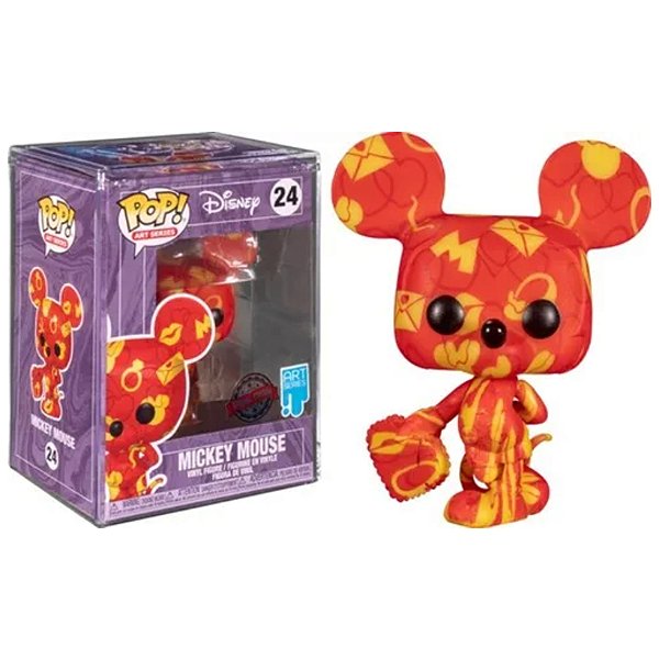 Funko Pop! Art Series Disney Mickey Mouse 24 Exclusivo