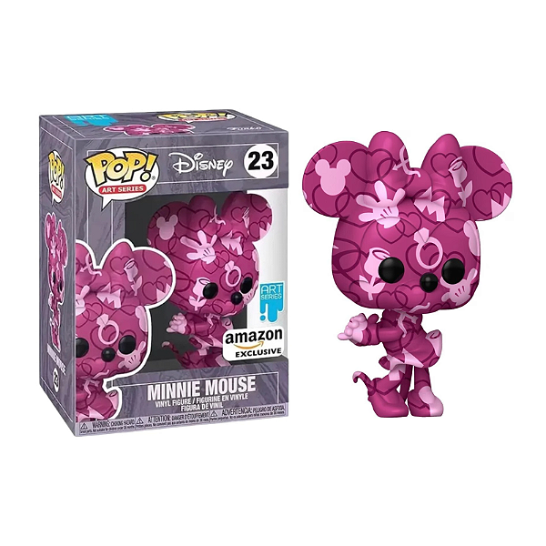 Funko Pop! Art Series Disney Mickey Mouse Minnie Mouse 23 Exclusivo
