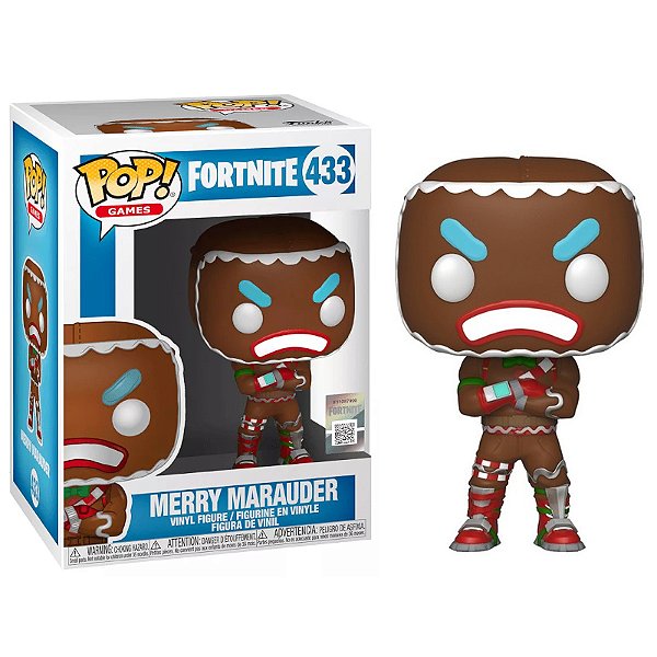 Funko Pop! Games Fortnite Merry Marauder 433 Exclusivo