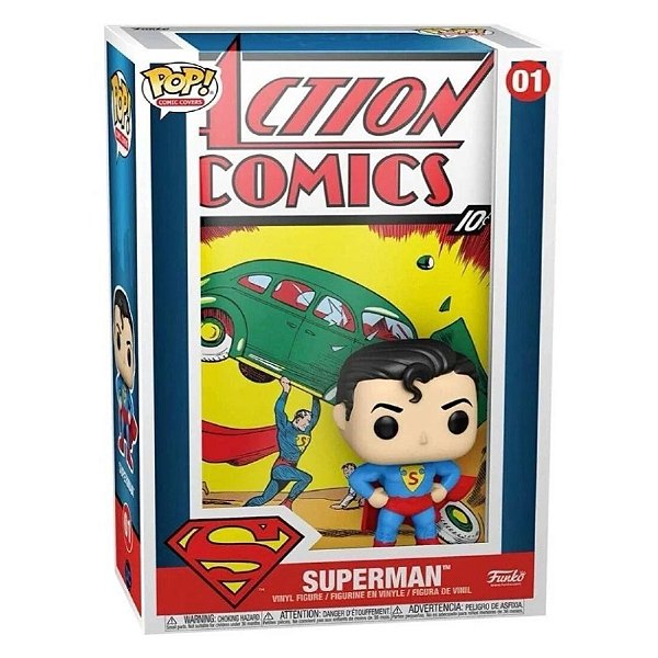Funko Pop! Album DC Comics Comic Covers Superman 01