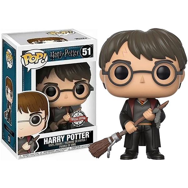 Funko Pop! Filme Harry Potter Firebolt Harry Potter 51 Exclusivo