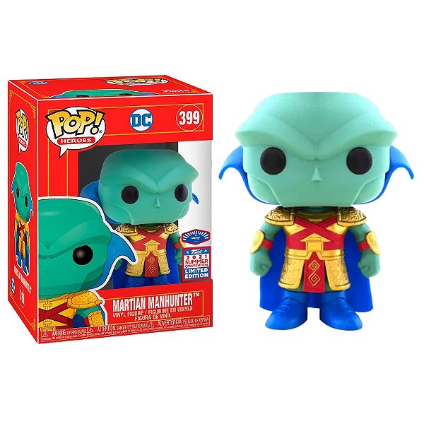 Funko Pop! Dc Comics Martian Manhunter 399 Exclusivo