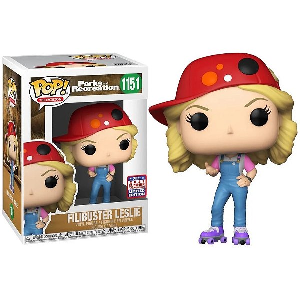 Funko Pop! Television Parks And Recreation Filibuster Leslie 1151 Exclusivo
