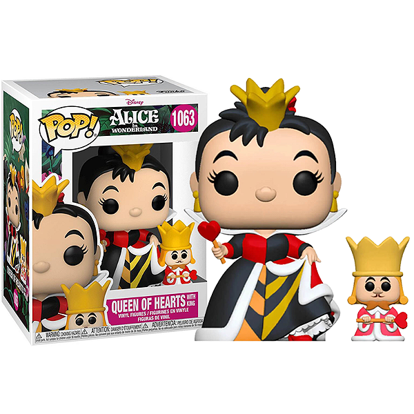 Funko Pop! Disney Alice no Pais das Maravilhas Queen Of Hearts 1063