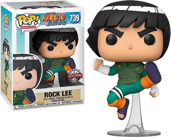 Funko Pop! Animation Naruto Shippuden Rock Lee 739 Exclusivo