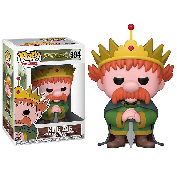 Funko Pop! Animation Desencanto Disenchantment King Zog 594