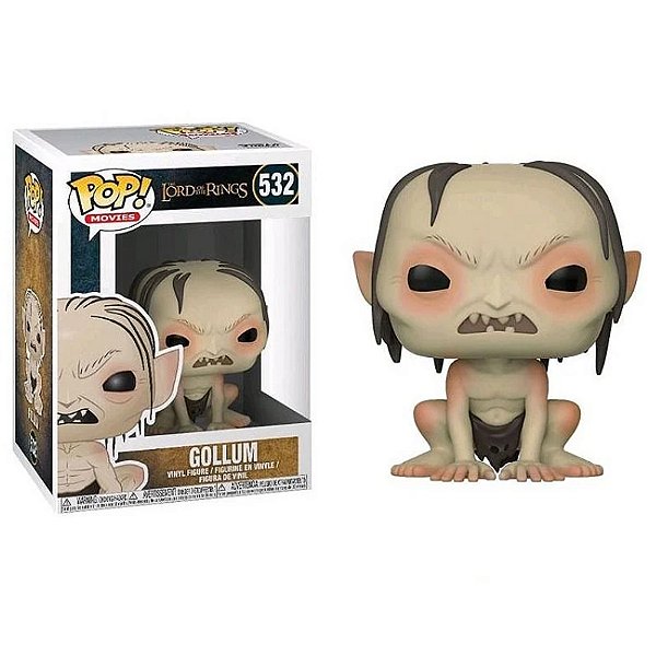 Funko Pop! Filme The Lord Of The Rings / O Senhor Dos Aneis Gollum 532