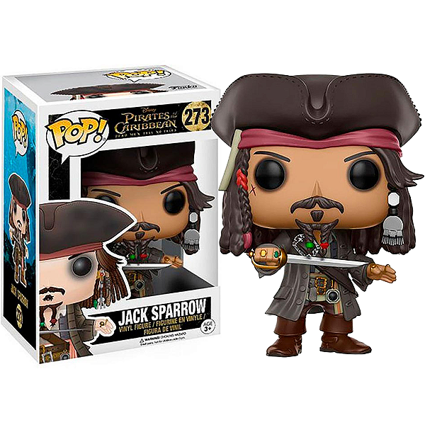 Funko Pop! Disney Piratas Do Caribe Jack Sparrow 273