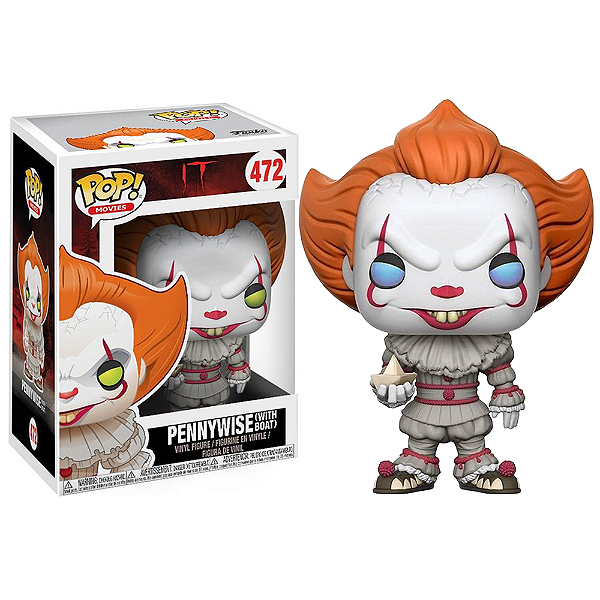 Funko Pop! Filme Terror It A coisa Pennywise With Boat 472