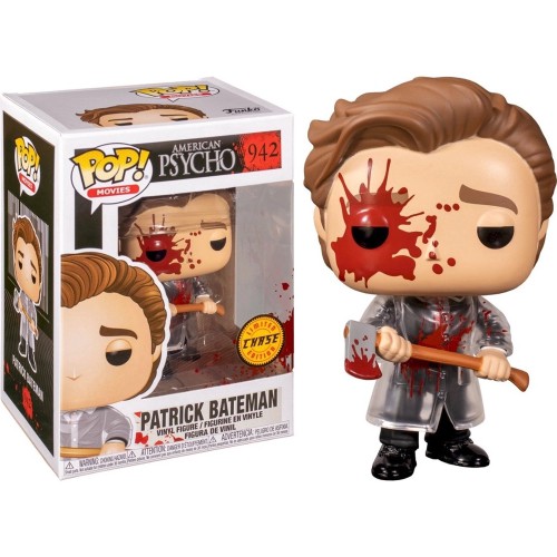 Funko Pop! Filme Psicopata Americano American Psycho Patrick Bateman 942 Exclusivo Chase