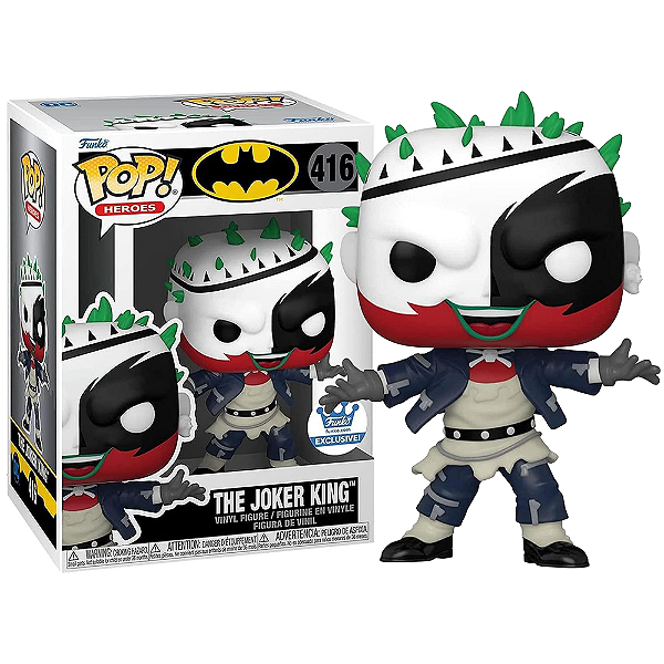 Funko Pop! Dc Comics Batman The Joker King 416 Exclusivo