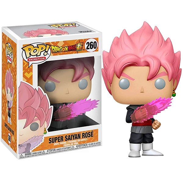Funko Pop! Animation Dragon Ball Z Super Saiyan Rose 260 Exclusivo