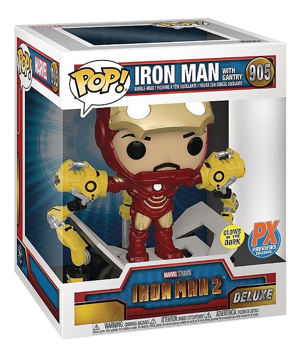 Funko Pop! Marvel Homem de Ferro / Iron Man 905 Exclusivo Glow