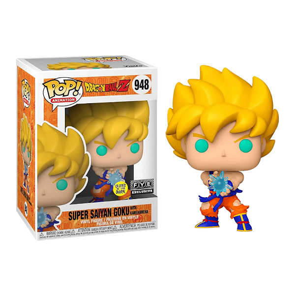Funko Pop! Animation Dragon Ball Z Super Saiyan Goku 948 Exclusivo Glow