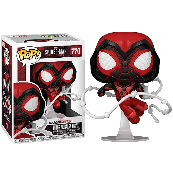 Funko Pop! MarvelHomem Aranha / Spider Man Miles Morales 770
