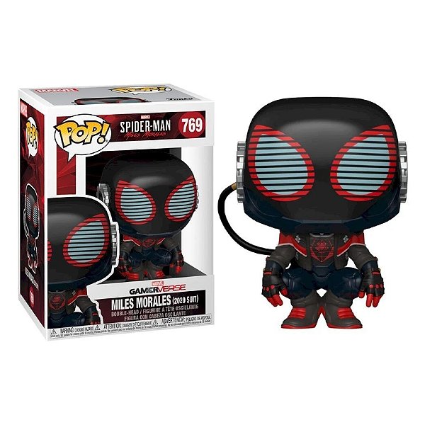 Funko Pop! Marvel Homem Aranha / Spider Man Miles Morales (2020 Suit) 769