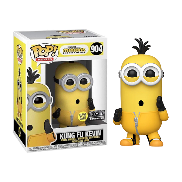 Funko Pop! Filme Minions Kung Fu Kevin 904 Exclusivo Glow