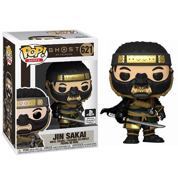 Funko Pop! Games Playstation Jin Sakai 621 Exclusivo