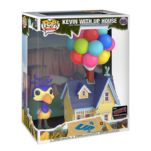 Funko Pop! Filme Disney Up Altas Aventuras Kevin With Up House 05 Exclusivo