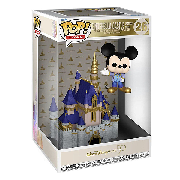 Funko Pop! Disney Town Cinderella Castle And Mickey Mouse 26