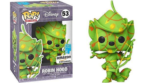 Funko Pop! Disney Art Series Disney Robin Hood 53 Exclusivo
