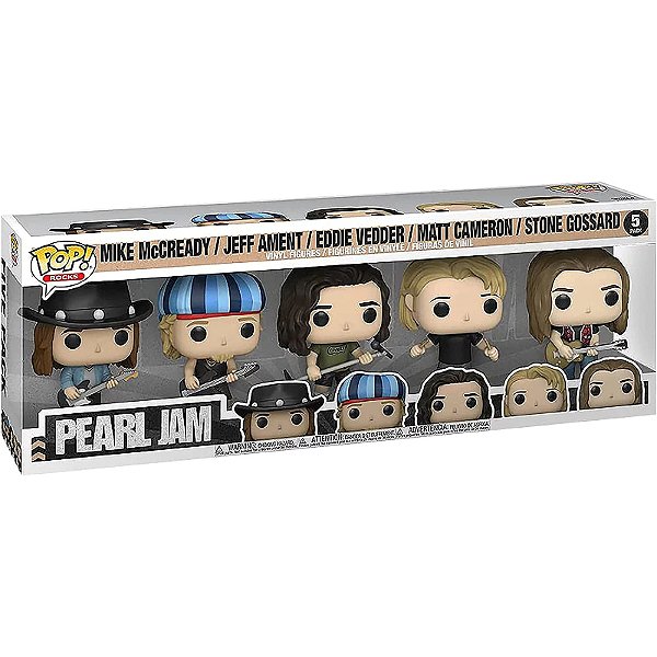 Funko Pop! Rocks Pearl Jam 5 Pack