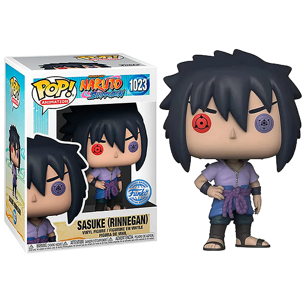 Funko Pop! Animation Naruto Shippuden Sasuke Rinnegan 1023 Exclusivo