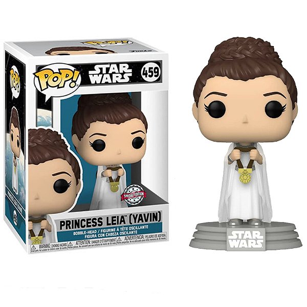 Funko Pop! Television Star Wars Princess Leia 459 Exclusivo