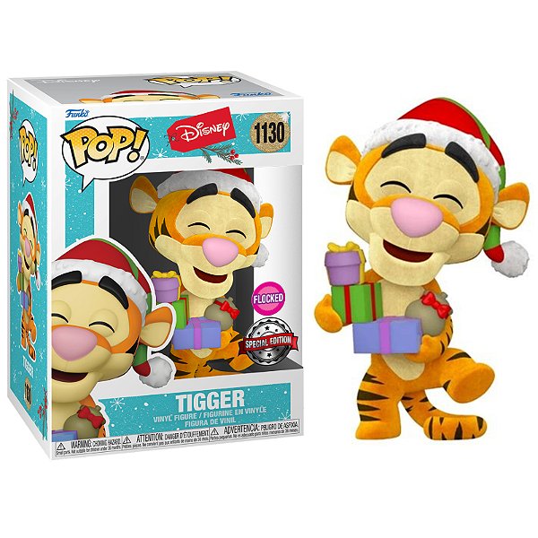 Funko Pop! Disney Tigger 1130 Exclusivo Flocked
