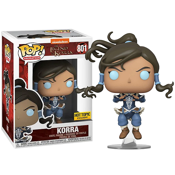 Funko Pop! Animation Avatar A Lenda De Korra 801 Exclusivo