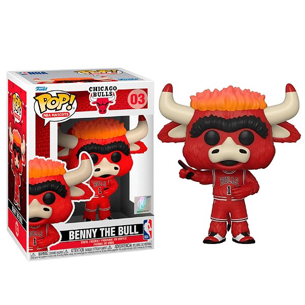 Funko Pop! NBA Mascots Benny The Bull 03 Exclusivo