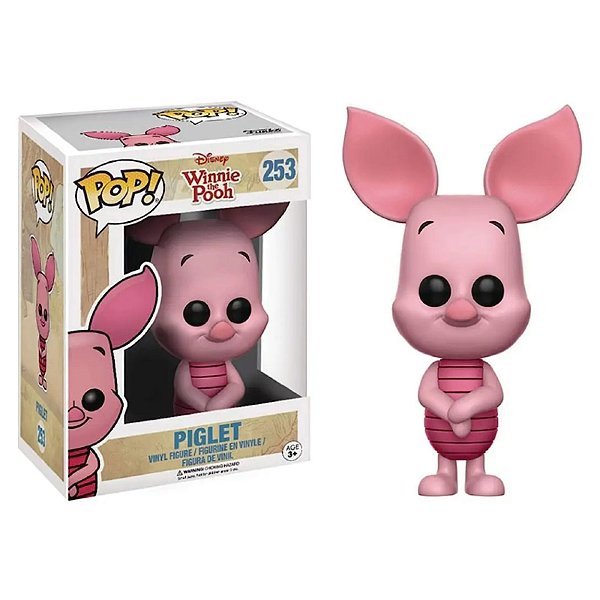 Funko Pop! Disney Ursinho Pooh Winnie The Pooh Leitao Piglet 253