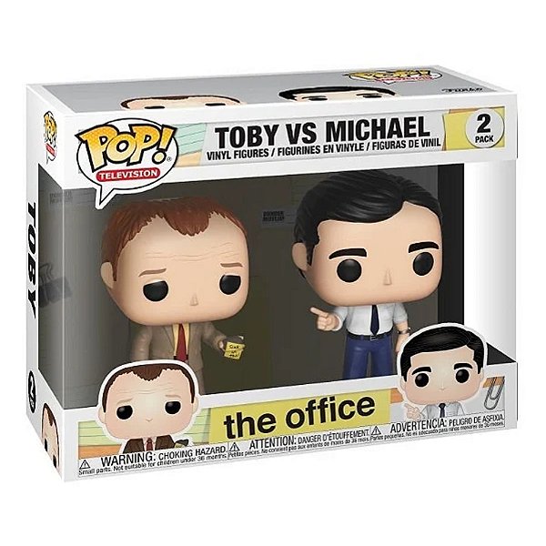 Funko Pop! Television The Office Toby Vs Michael 2 Pack